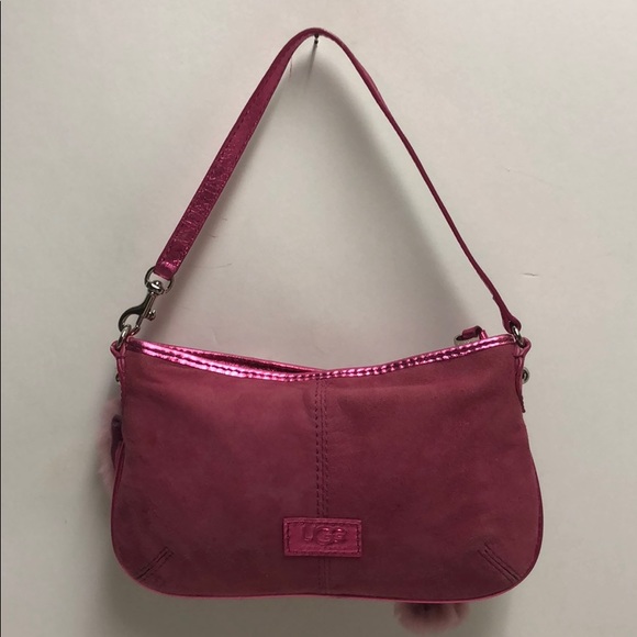 UGG Shoulder Bag Pink Hobo - Picture 2 of 8